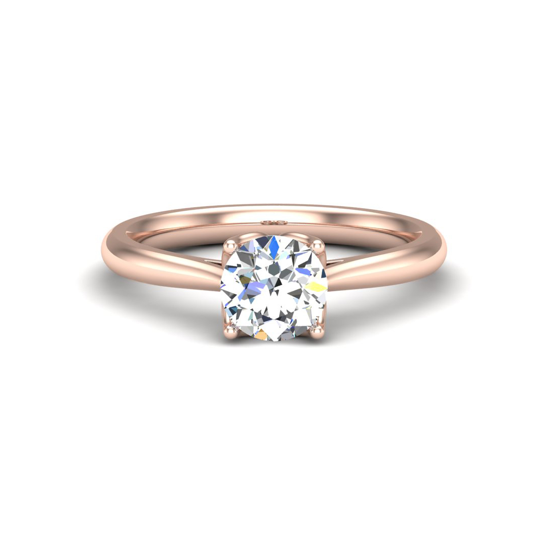 Jasmine Solitaire engagement Ring